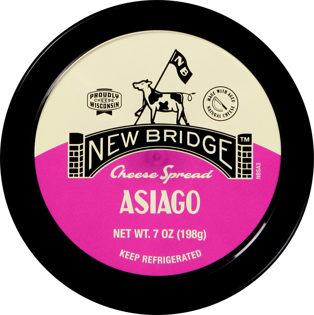 slide 2 of 9, New Bridge Cheese Spread, 7 oz