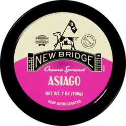 New Bridge Cheese Spread, Asiago