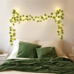 Globe Electric 6.5Ft Battery Operated Vine String Lights