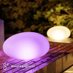 Globe Pebble Outdoor Tap Lights