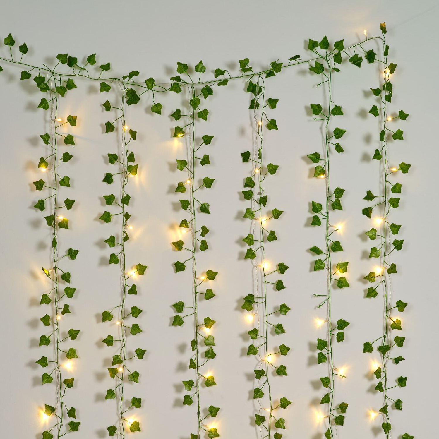 slide 2 of 2, Globe Led Vine Curtain Lights, 1 ct