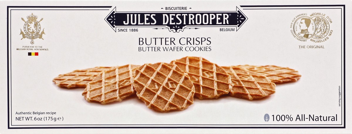 slide 4 of 4, Jules Destrooper Cookies 6 oz, 6.1 oz