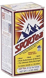 slide 1 of 1, SPORTea Energy Tea, 1.4 oz