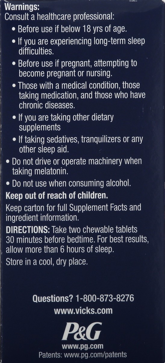 slide 2 of 9, Vicks Chewable Tablets Elderberry Immunity Zzzs 28 ea, 28 ct