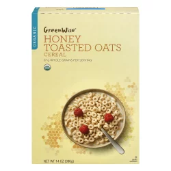 GreenWise Organic Honey Toasted Oats Cereal