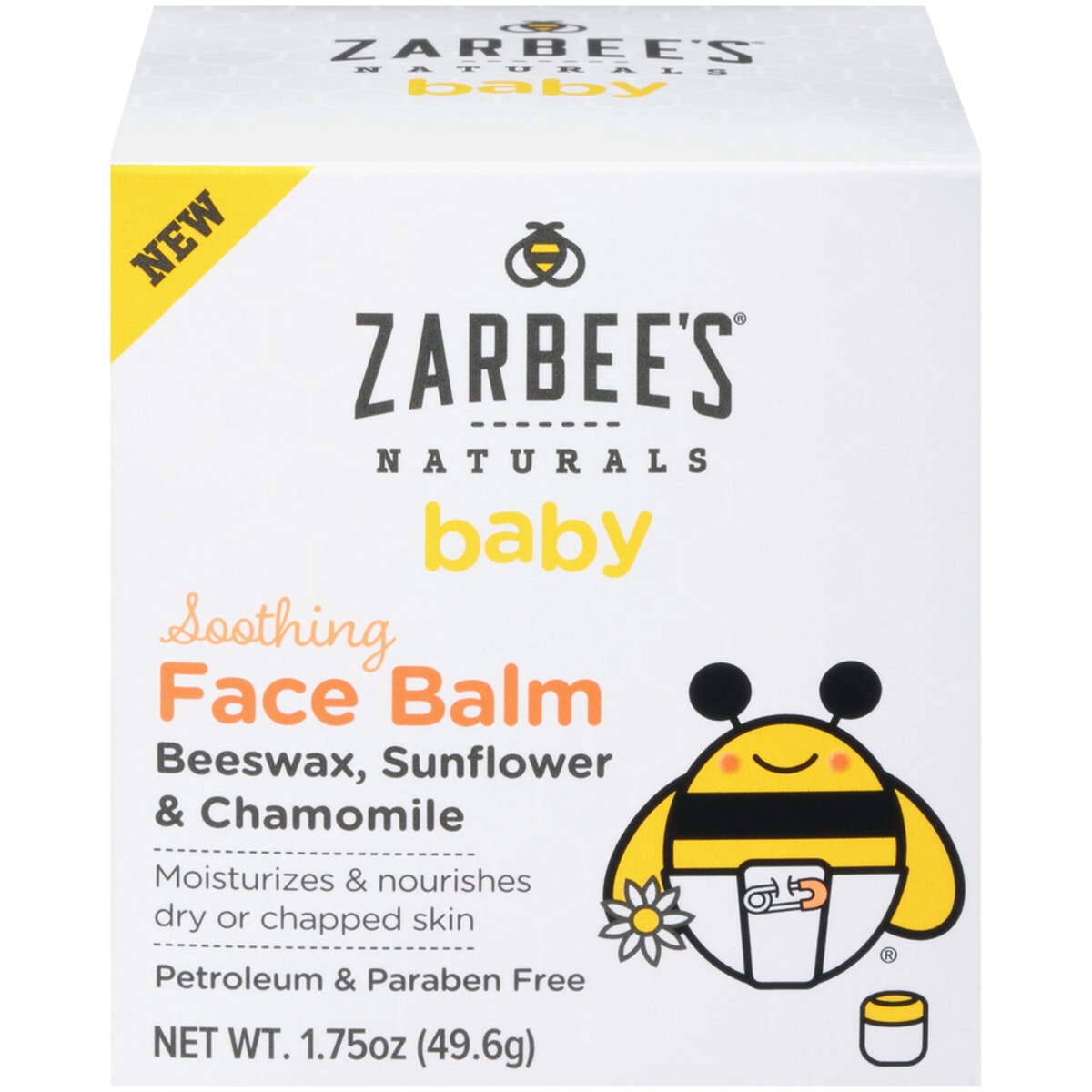 slide 1 of 4, Zarbee's Naturals Face Balm, 1.75 oz
