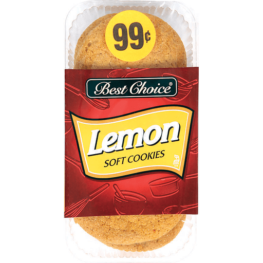 slide 1 of 1, Best Choice Lemon Soft Cookies, 7.1 oz