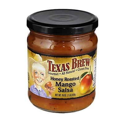 slide 1 of 1, Texas Brew Honey Roasted Mango Salsa, 16 oz