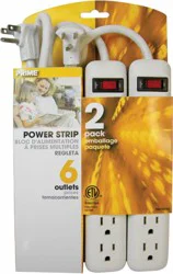 Prime Wire & Cable 6-Outlet Power Strip