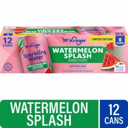 Kroger® Watermelon Splash Cans, 12 ct / 12 fl oz