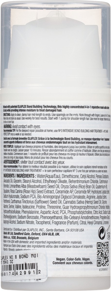 slide 9 of 9, Olaplex Bond Intense Moisture Mask No.7, 3.3 fl oz