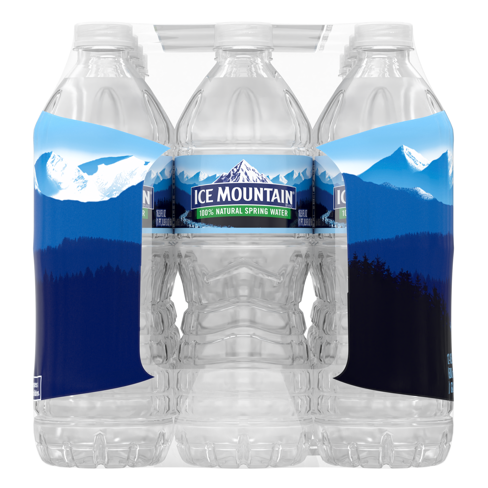 slide 4 of 5, ICE MOUNTAIN Brand 100% Natural Spring Water,  (Pack of 12) - 16.9 fl oz, 16.9 fl oz