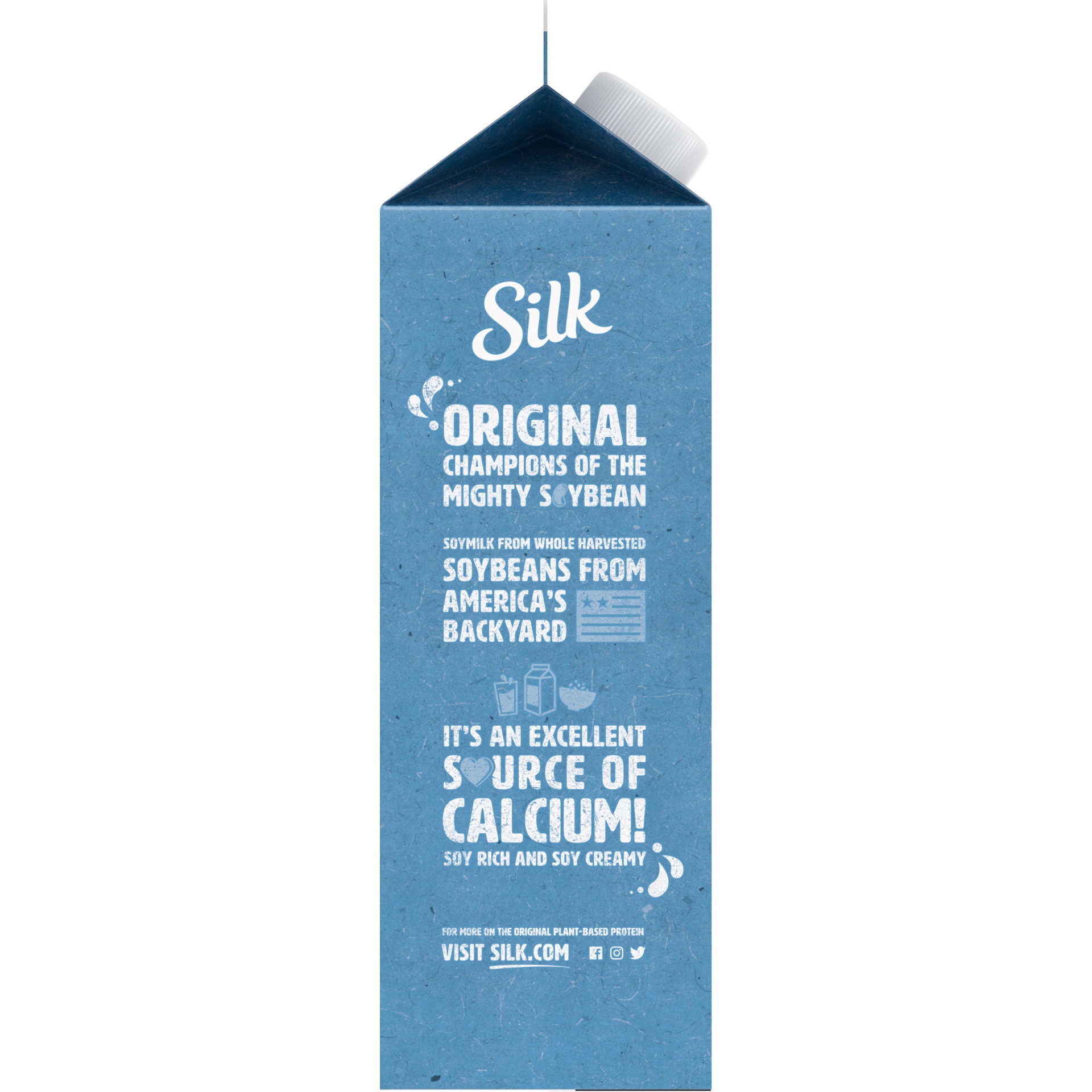slide 3 of 7, Silk Vanilla Soy Milk, 1 qt