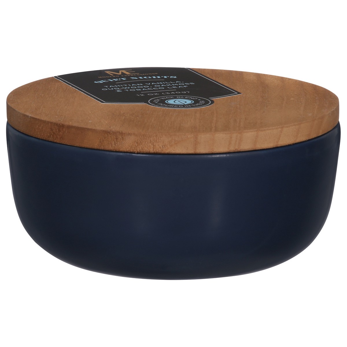 slide 9 of 9, Modern Expressions Quiet Nights Candle 1 ea, 1 ct