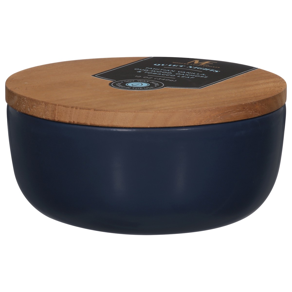 slide 5 of 9, Modern Expressions Quiet Nights Candle 1 ea, 1 ct