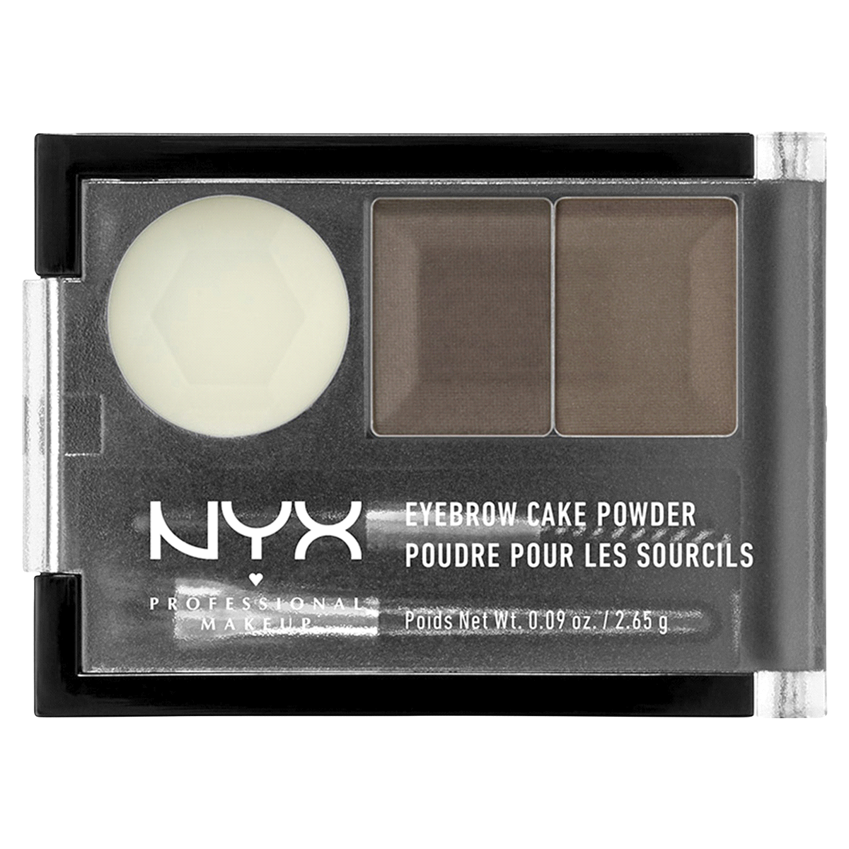slide 1 of 3, NYX Professional Makeup Eyebrow Cake Powder Brown, 1 ct