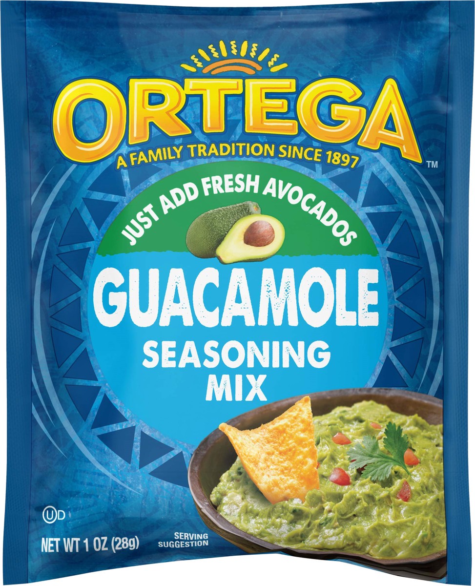 slide 4 of 12, Ortega Guacamole Seasoning Mix, Kosher, 1 oz, 1 oz