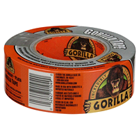 slide 15 of 17, Gorilla Tape, Silver 1.88 Inch, 30 yds, 30 yd