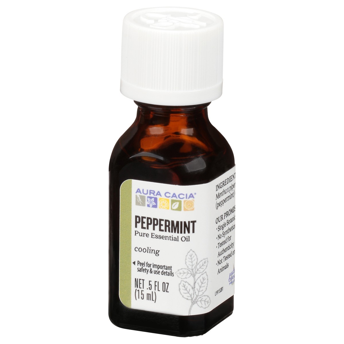 slide 4 of 13, Aura Cacia Peppermint Essential Oil, 0.5 oz