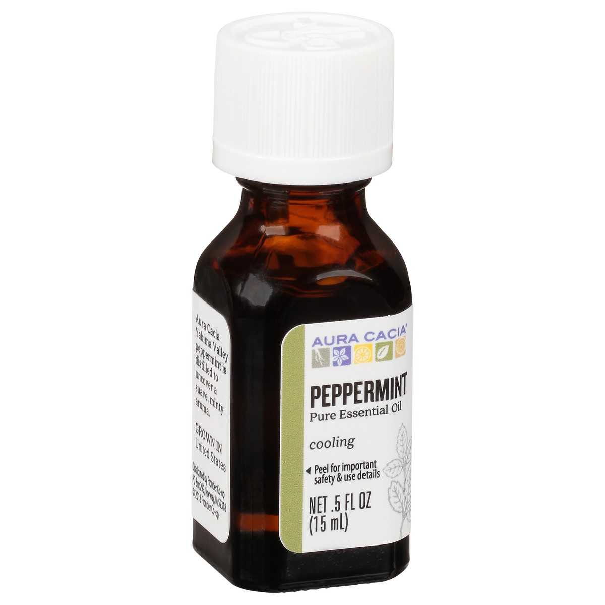 slide 9 of 13, Aura Cacia Peppermint Essential Oil, 0.5 oz