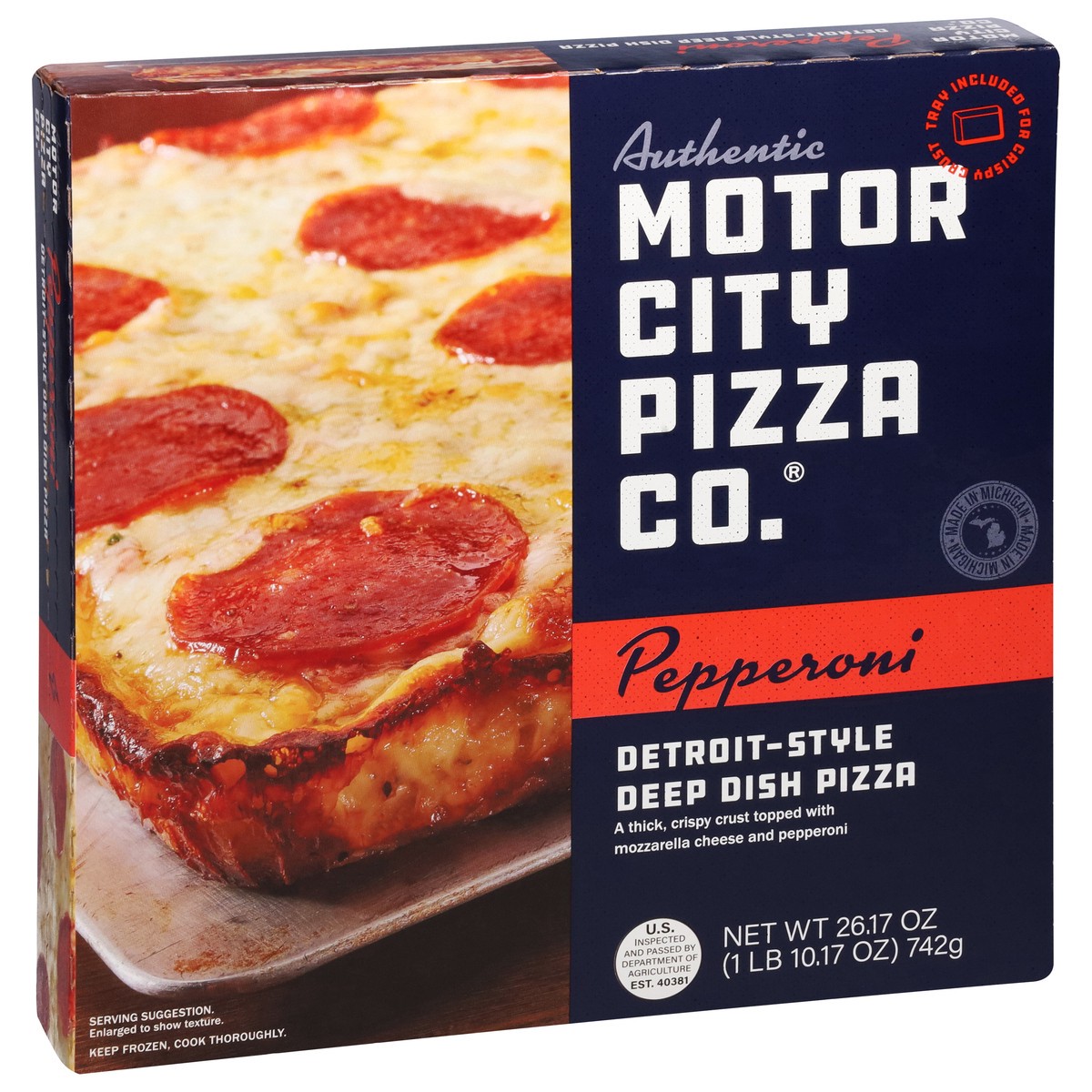 slide 4 of 9, Motor City Pizza Co. Pizza, 26.17 oz