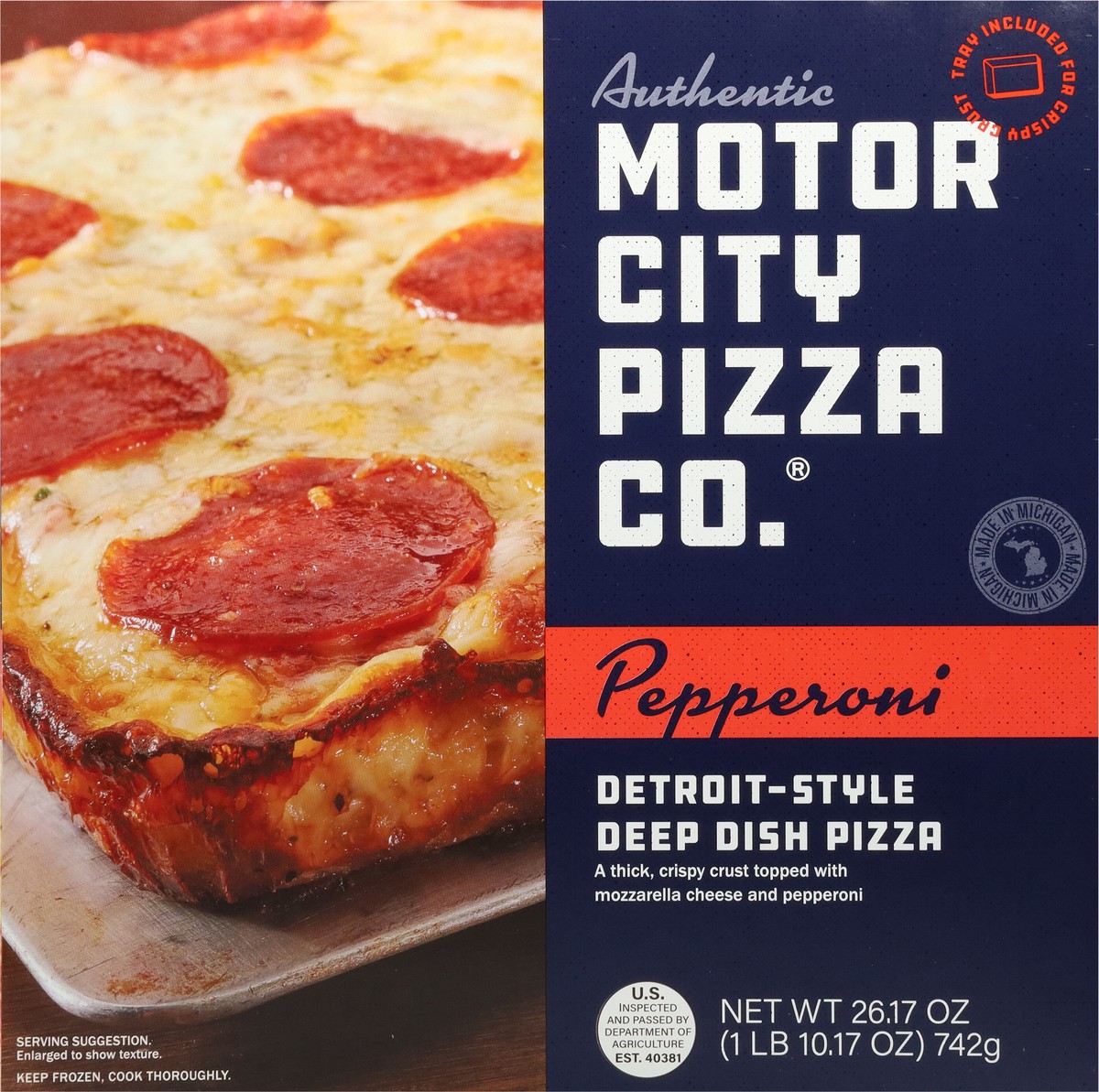 slide 7 of 9, Motor City Pizza Co. Pizza, 26.17 oz