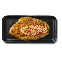 H-E-B Fish Market Seafood Stuffed Catfish Fillet & Garlic Herb Panko