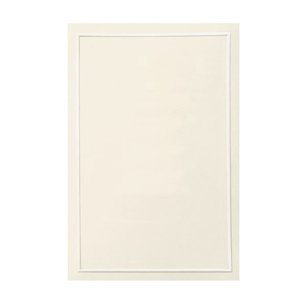slide 1 of 2, Gartner Studios Wedding Programs, Half Fold, 8 1/2'' X 11'', Pearl Ivory, Pack Of 50, 50 ct