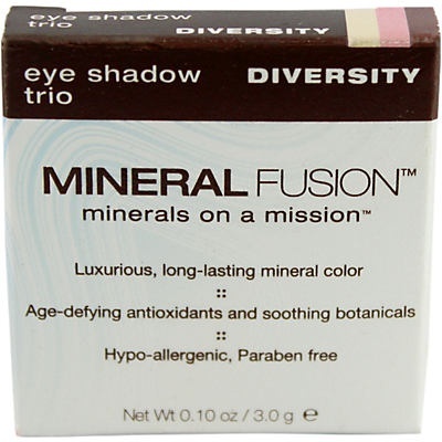 slide 1 of 1, Mineral Fusion Eye Shadow Trio Diversity, 0.1 oz