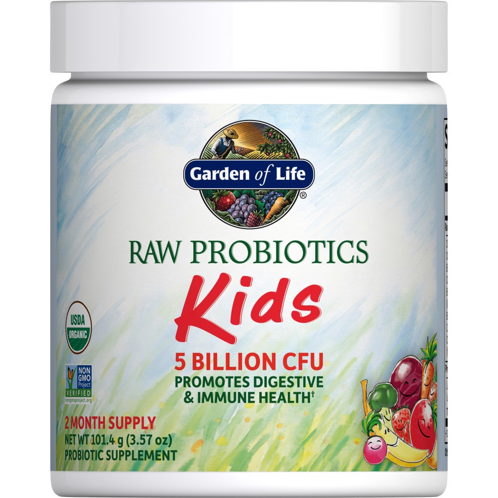 slide 1 of 3, Garden Of Life Kids Raw Probiotics, 3.57 oz