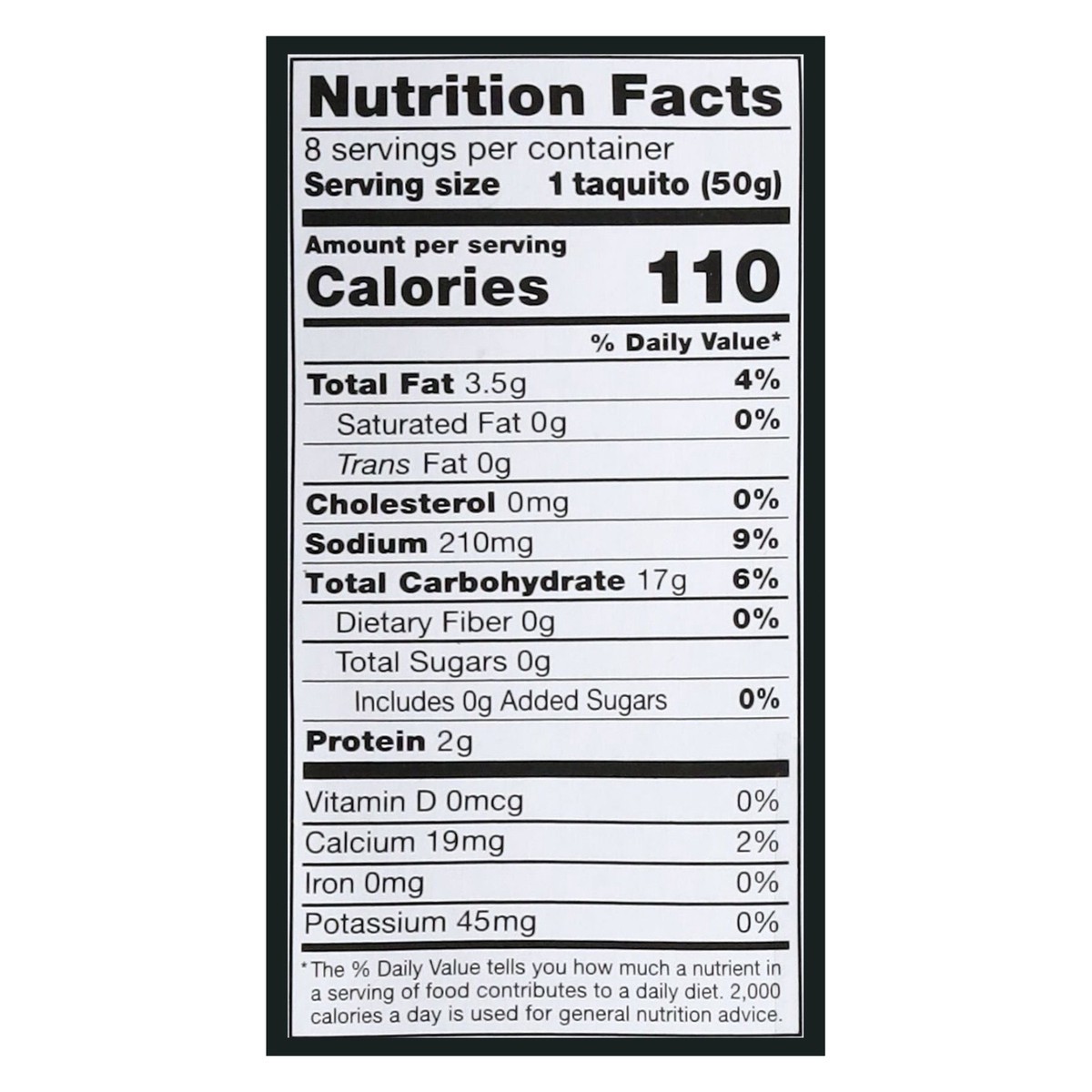 slide 10 of 18, Starlite Cuisine Potato Jalapeno Cheese Large Taquitos 8 Each, 8 ct