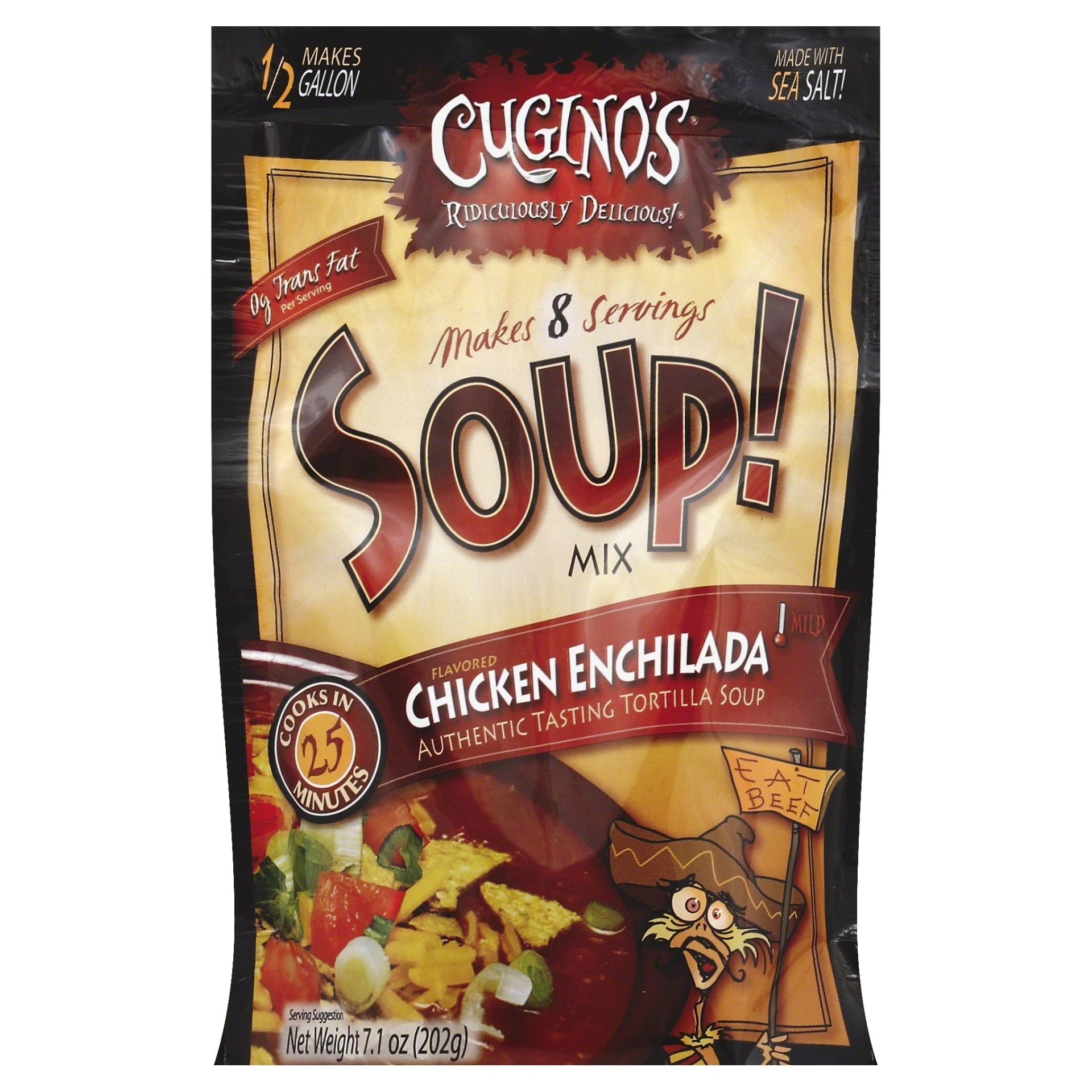 slide 1 of 1, Cugino's Chicken Enchilada Soup Mix, 7.1 oz