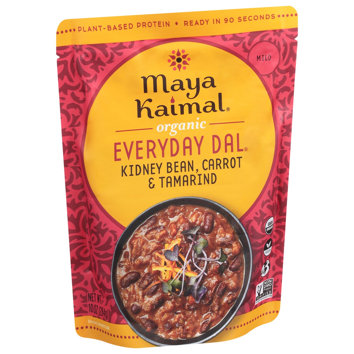 slide 4 of 9, Maya Kaimal Org Dal Kidney Bean, 10 oz