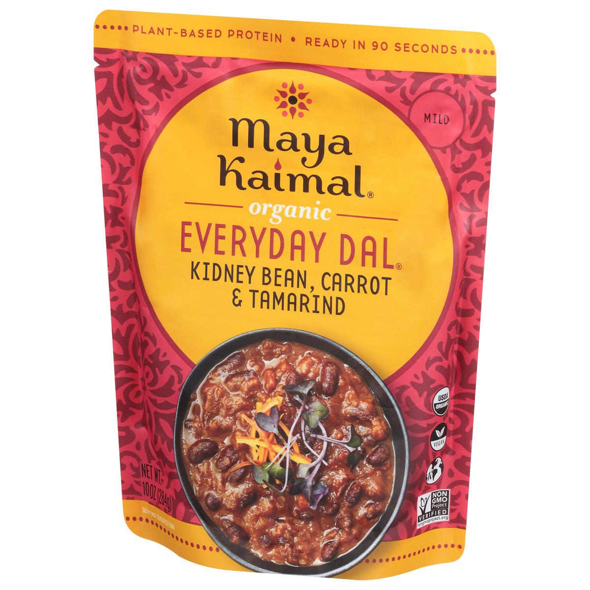 slide 8 of 9, Maya Kaimal Org Dal Kidney Bean, 10 oz