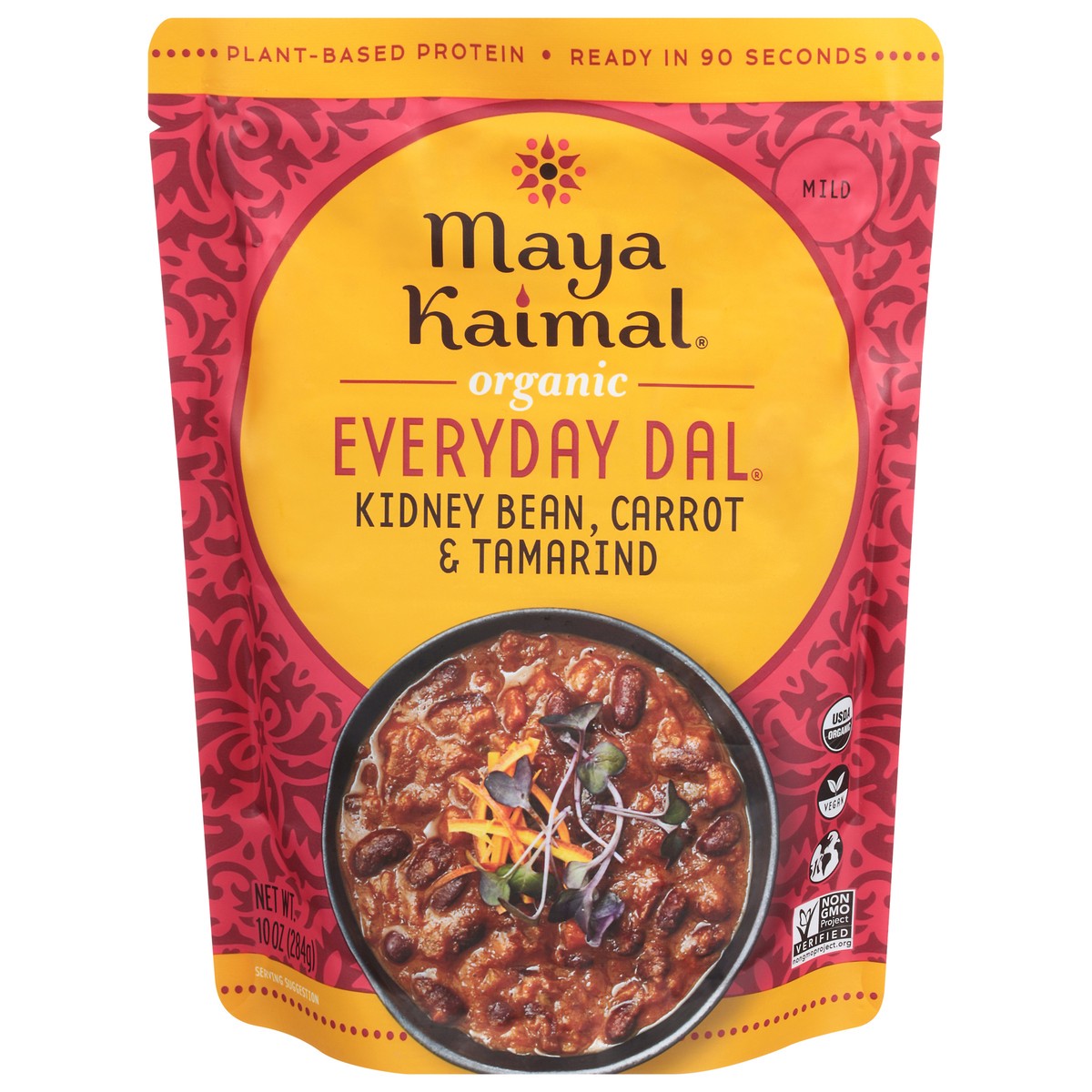 slide 1 of 9, Maya Kaimal Org Dal Kidney Bean, 10 oz