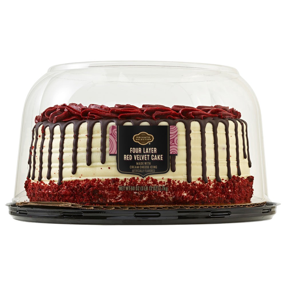 slide 1 of 3, Private Selection® Red Velvet Cake, 1 ct