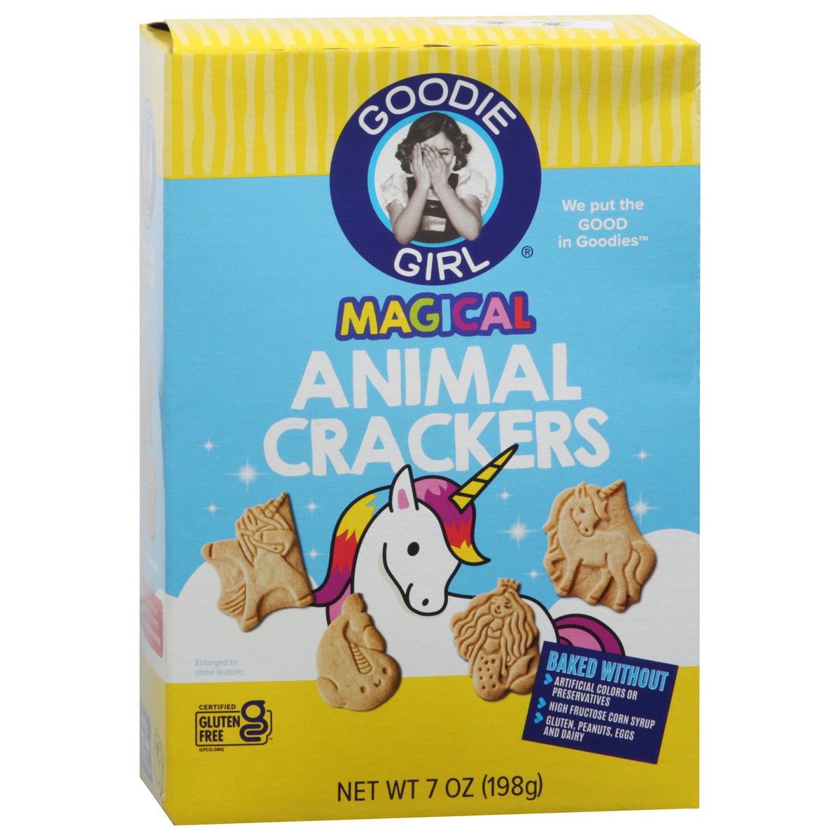 slide 1 of 7, Goodie Girl Magical Animal Crackers 7 oz, 7 oz