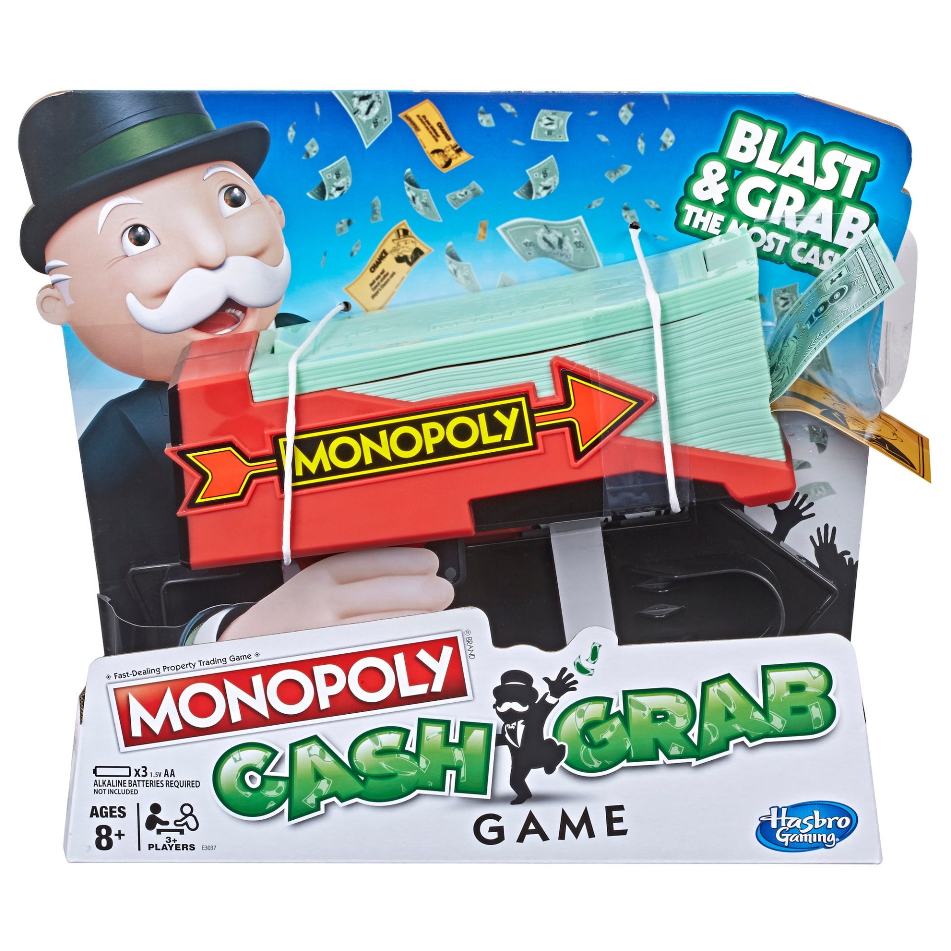 slide 1 of 3, Monopoly Cash Grab Game, 1 ct