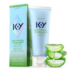 K-Yâ Natural Feeling With Aloe Vera Lubricant 72/2.5 Oz.
