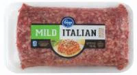Kroger Mild Italian Ground Sausage