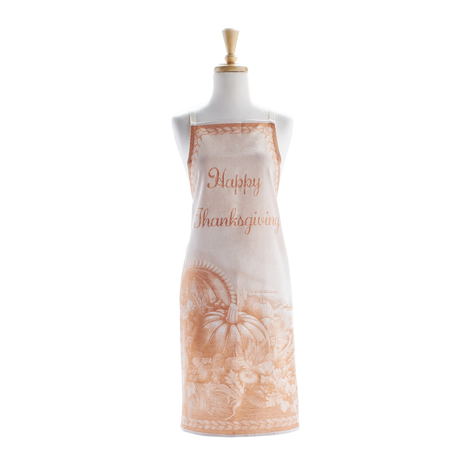 slide 1 of 1, Sur La Table Happy Thanksgiving Jacquard Apron, 1 ct