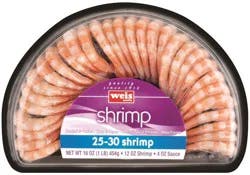 Weis Quality Cooked, Peeled, Deveined Shrimp Ring