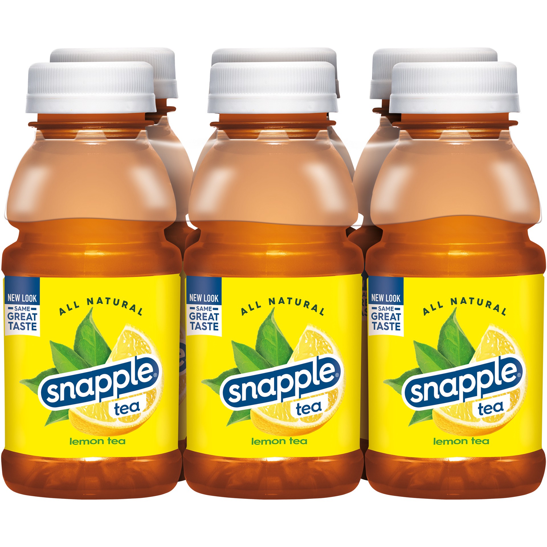 slide 3 of 5, Snapple Lemon Tea, 8 fl oz bottles, 6 pack, 6 ct