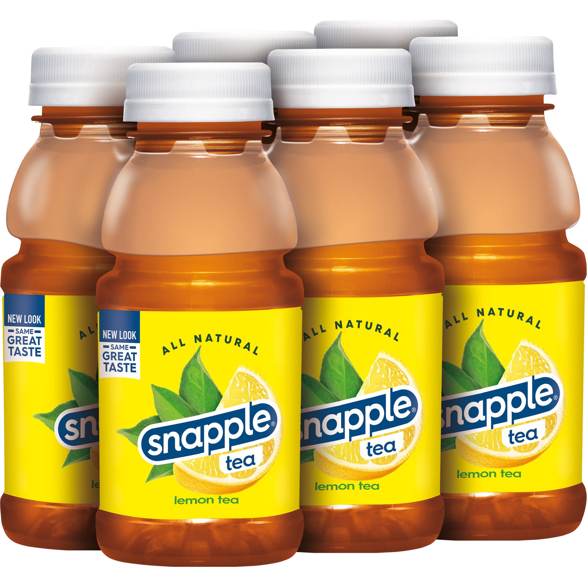 slide 4 of 5, Snapple Lemon Tea, 8 fl oz bottles, 6 pack, 6 ct