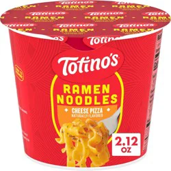 Totino's Cheese Pizza Flavor Ramen Noodles Soup Cup