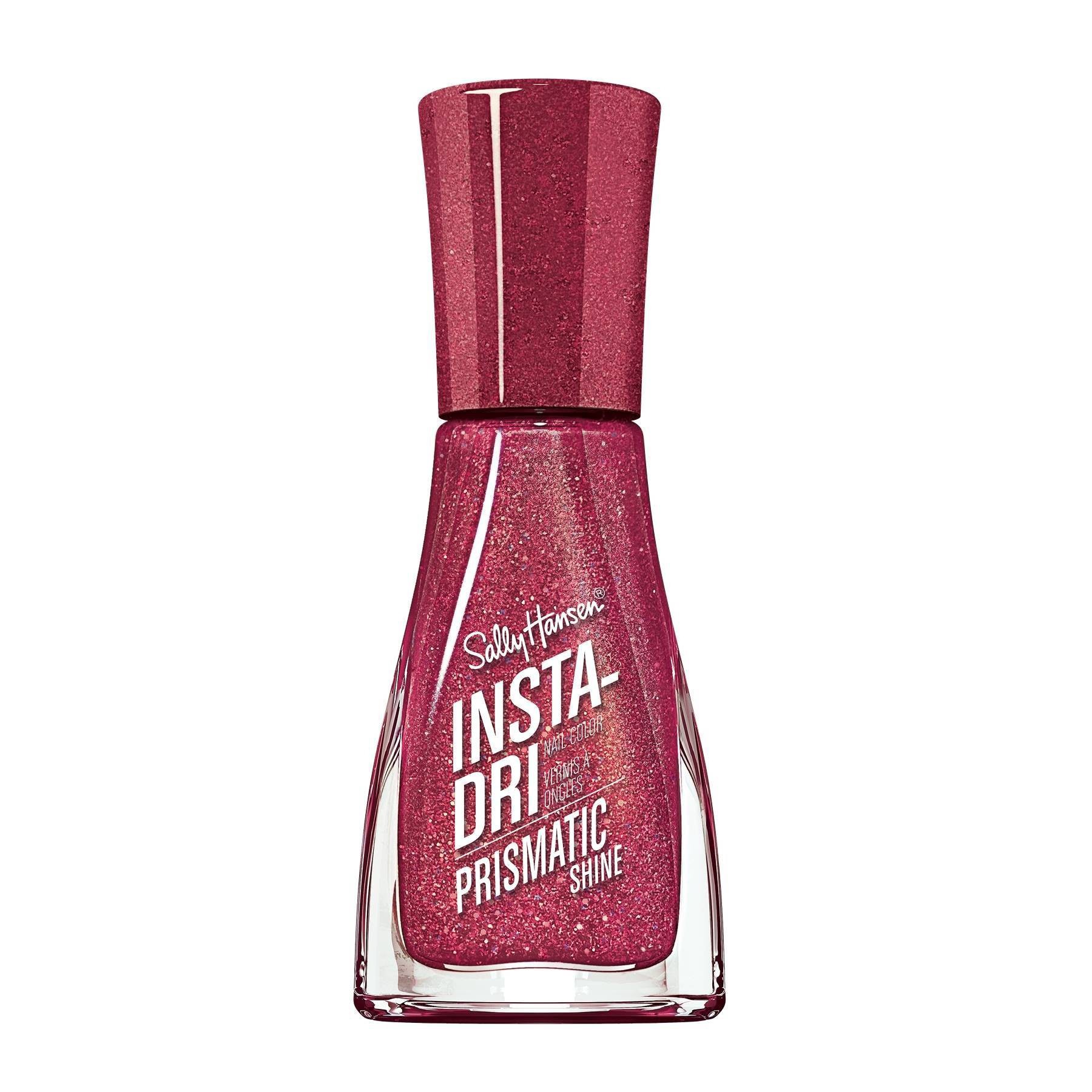 slide 1 of 4, Sally Hansen Insta-Dri Prismatic Shine Pink Aurora 040 Nail Color 9.17 ml, 0.31 fl oz