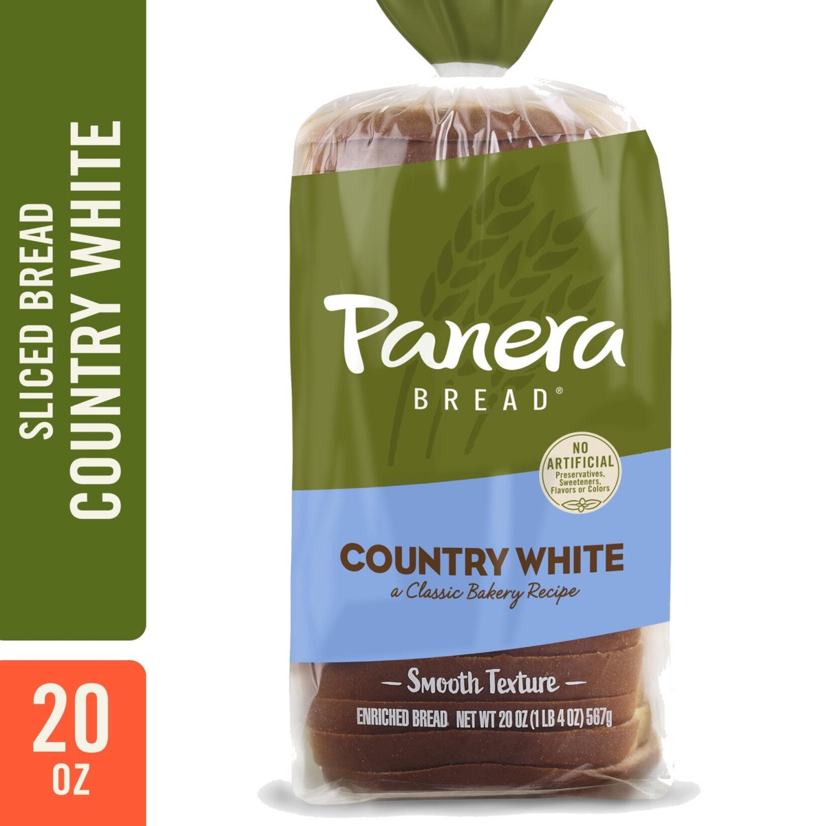 slide 1 of 11, Panera Bread Loaf Country White 20 Oz, 20 oz