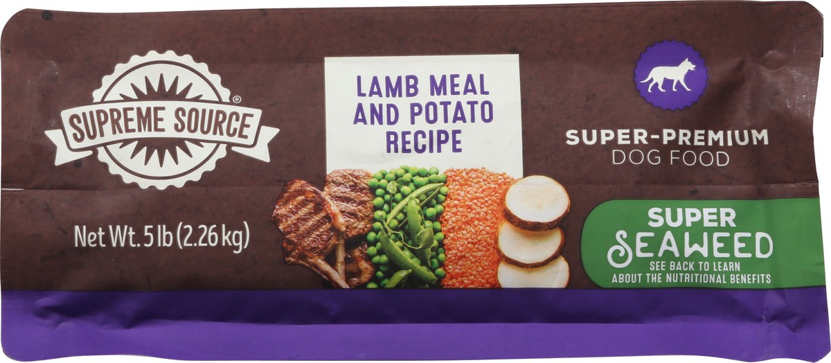 slide 11 of 14, Supreme Source Super-Premium Lamb Meal and Potato Recipe Dog Food 5 lb, 5 lb
