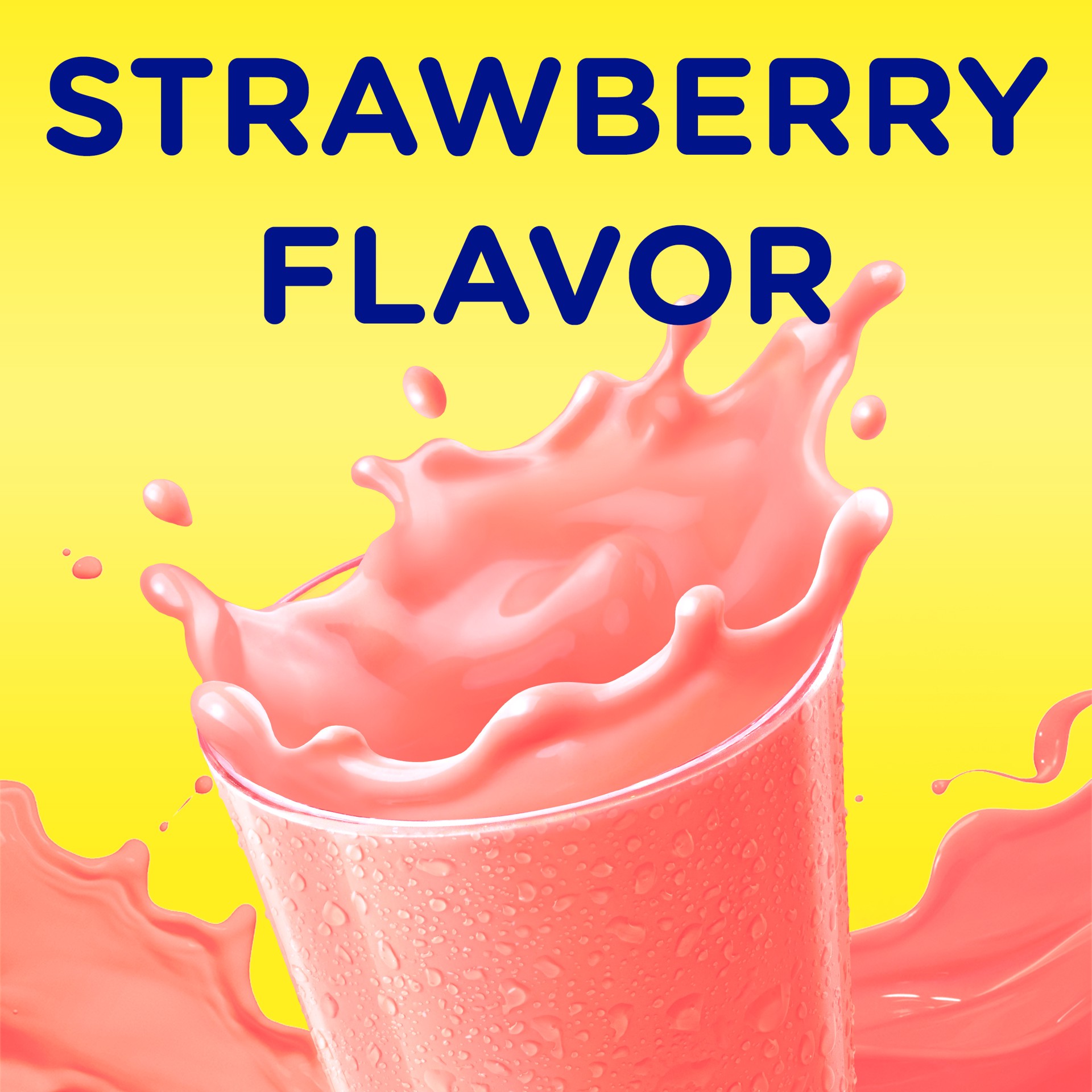 slide 5 of 7, Nesquik Strawberry Flavored Syrup, Strawberry Syrup for Milk or Ice Cream, 22 oz
