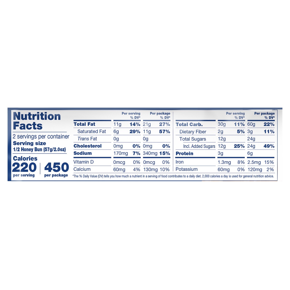 slide 12 of 12, Tastykake Apple Cinnamon Flavored Honey Bun, Individually Wrapped Pastry Snack, 4 oz, 4 oz